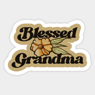 Blessed Grandma Sticker